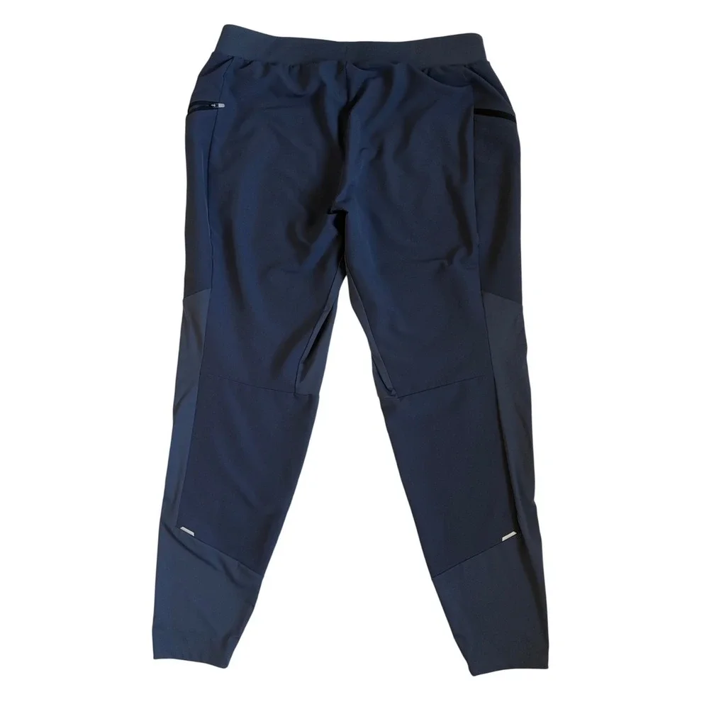 REI Co-op Mens Swiftland Running Pants Blue Tapered Technical Joggers Large